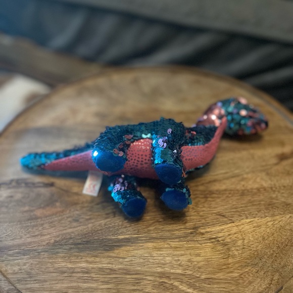 🦕 TY Flippables Tremor Dinosaur Sequins Limited Addition! 🦕 - Picture 6 of 15